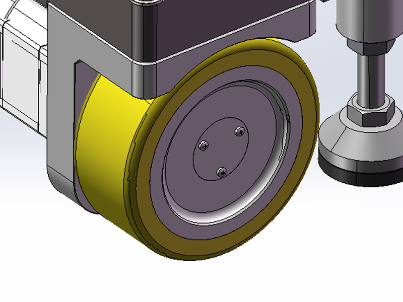 医疗手术机器人行走轮