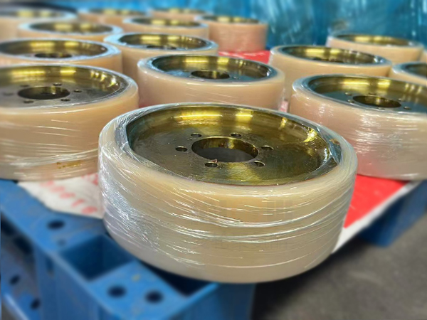 立体仓库聚氨酯包胶轮