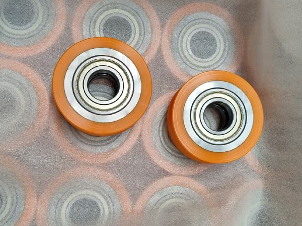 汽车总装线EMS空中悬挂小车包胶轮